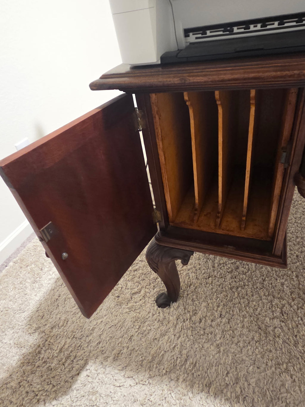 Double Sided Antique Law Desk